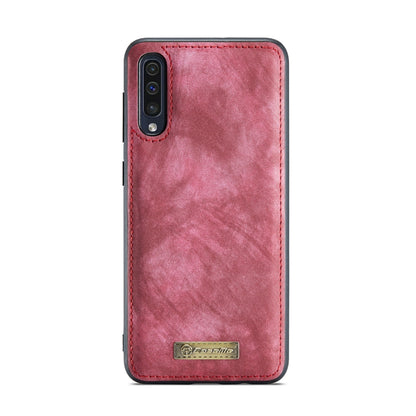 For Samsung Galaxy A70 CaseMe-008 Detachable Multifunctional Flip Leather Phone Case(Red) - Galaxy Phone Cases by CaseMe | Online Shopping South Africa | PMC Jewellery | Buy Now Pay Later Mobicred