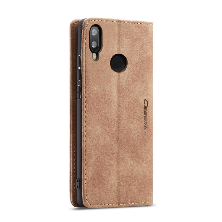 CaseMe-013  Multifunctional Horizontal Flip Leather Case with Card Slot & Holder for Huawei P20 Lite(Brown) - Huawei Cases by CaseMe | Online Shopping South Africa | PMC Jewellery | Buy Now Pay Later Mobicred