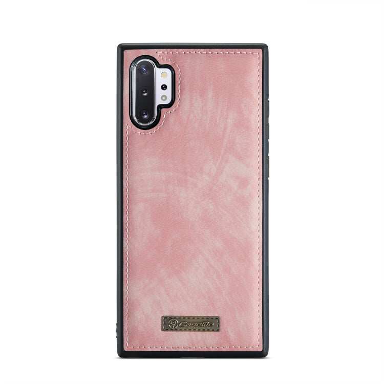 For Samsung Galaxy Note10+ CaseMe-008 Detachable Multifunctional Flip Leather Phone Case(Pink) - Galaxy Phone Cases by CaseMe | Online Shopping South Africa | PMC Jewellery | Buy Now Pay Later Mobicred