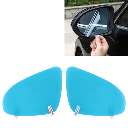 For Volkswagen Scirocco Car PET Rearview Mirror Protective Window Clear Anti-fog Waterproof Rain Shield Film - Auto Film by PMC Jewellery | Online Shopping South Africa | PMC Jewellery | Buy Now Pay Later Mobicred