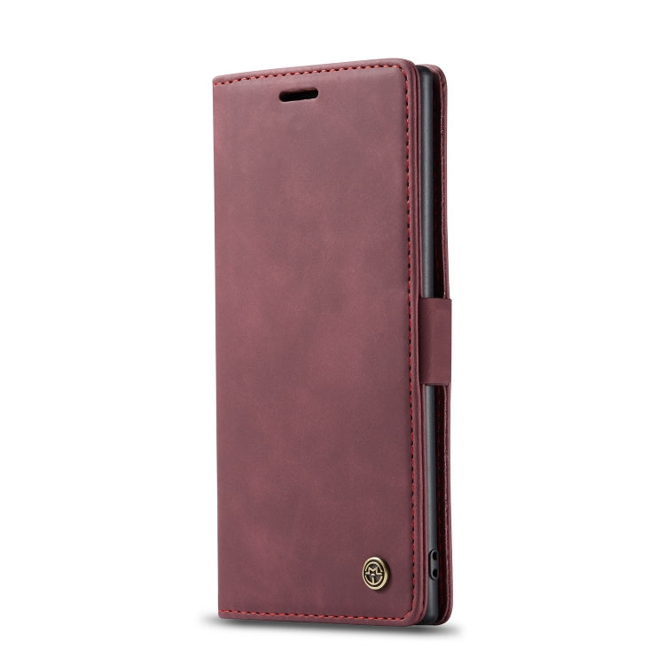 CaseMe-013 Multifunctional Horizontal Flip Leather Case with Card Slot & Holder & Wallet for Galaxy Note 10+(Wine) - Galaxy Phone Cases by CaseMe | Online Shopping South Africa | PMC Jewellery | Buy Now Pay Later Mobicred