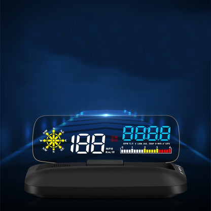 C5 OBD2 + GPS Mode Car HUD Head-up Display Water Temperature / Vehicle Speed / Voltage - Head Up Display System by PMC Jewellery | Online Shopping South Africa | PMC Jewellery | Buy Now Pay Later Mobicred