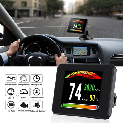 P16 Car HUD Head-up Display OBD2 Fault Code Elimination - Head Up Display System by PMC Jewellery | Online Shopping South Africa | PMC Jewellery | Buy Now Pay Later Mobicred