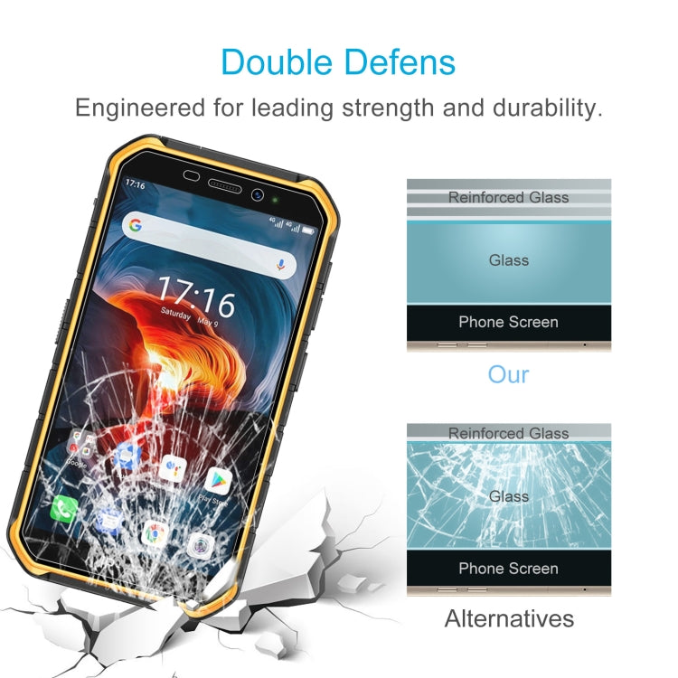 For Ulefone Armor X7 Pro 50 PCS 0.26mm 9H 2.5D Tempered Glass Film - Others by PMC Jewellery | Online Shopping South Africa | PMC Jewellery | Buy Now Pay Later Mobicred