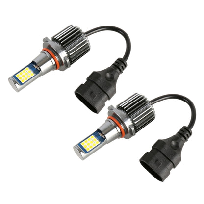 9006 2 PCS DC12-24V / 10.5W Car Fog Lights with 24LEDs SMD-3030 & Constant Current, Box Packaging(Gold Light) - Fog / Driving Lights by PMC Jewellery | Online Shopping South Africa | PMC Jewellery | Buy Now Pay Later Mobicred