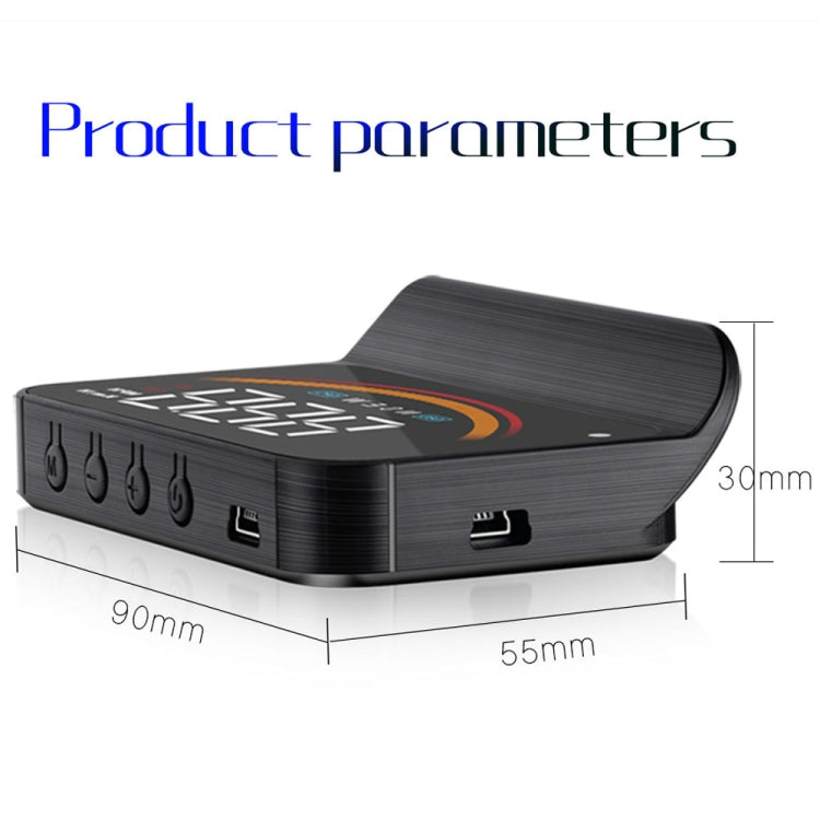 M11 Car OBD2 + GPS Mode Head-up Display HUD Overspeed / Speed / Water Temperature Alarm - Head Up Display System by PMC TechLife | Online Shopping South Africa | PMC TechLife | Buy Now Pay Later Mobicred