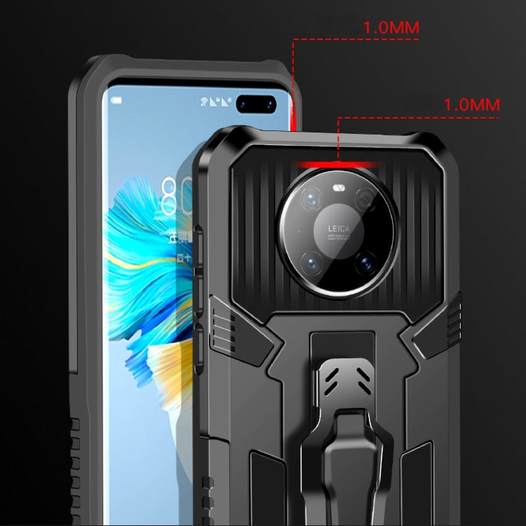 For vivo V20 Machine Armor Warrior Shockproof PC + TPU Protective Case(Space Gray) - vivo Cases by PMC Jewellery | Online Shopping South Africa | PMC Jewellery