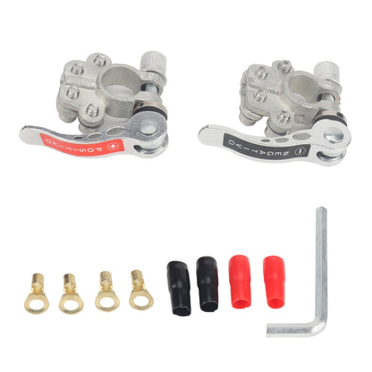 2 PCS Car Battery Clip Battery Terminal Connector with Terminal - Booster Cable & Clip by PMC Jewellery | Online Shopping South Africa | PMC Jewellery | Buy Now Pay Later Mobicred