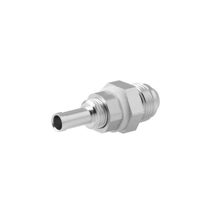 AN8 Straight to 3/8 inch Hose Barb Double Fuel Pump Tank Fitting Bulkhead Adapter Fitting - Engine Fittings by PMC Jewellery | Online Shopping South Africa | PMC Jewellery | Buy Now Pay Later Mobicred