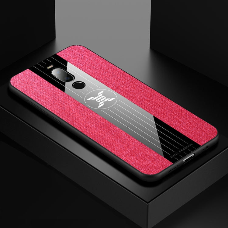 For Meizu Note 8 XINLI Stitching Cloth Texture Shockproof TPU Protective Case(Red) - free shipping - PMC Jewellery - Order now!