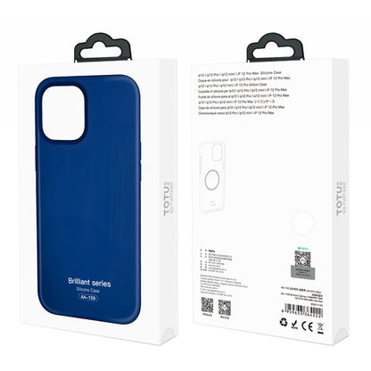 For iPhone 12 mini TOTUDESIGN AA-159 Brilliant Series MagSafe Liquid Silicone Protective Case (Black) - iPhone 12 mini Cases by TOTUDESIGN | Online Shopping South Africa | PMC Jewellery