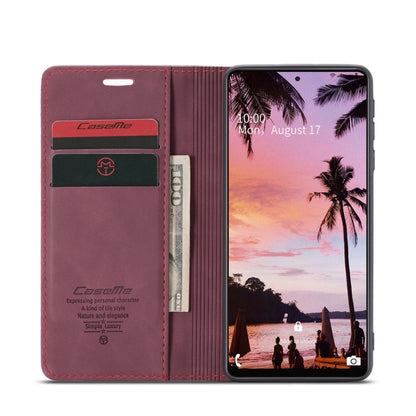 For Samsung Galaxy A72 5G / 4G CaseMe 013 Multifunctional Horizontal Flip Leather Case with Holder & Card Slot & Wallet(Wine Red) - Galaxy Phone Cases by CaseMe | Online Shopping South Africa | PMC Jewellery | Buy Now Pay Later Mobicred