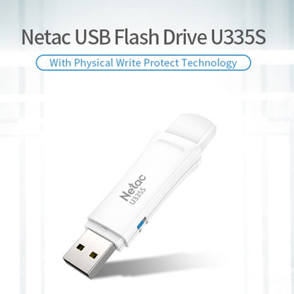 Netac U335S USB 3.0 High Speed Antivirus Write Protection USB Flash Drives U Disk, Capacity:32GB - USB Flash Drives by Netac | Online Shopping South Africa | PMC Jewellery | Buy Now Pay Later Mobicred