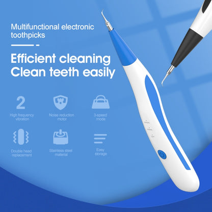 YJK099 Multi-function Electronic Toothpicks Tooth Cleaning Tools(Black) - Oral Irrigators by PMC Jewellery | Online Shopping South Africa | PMC Jewellery | Buy Now Pay Later Mobicred