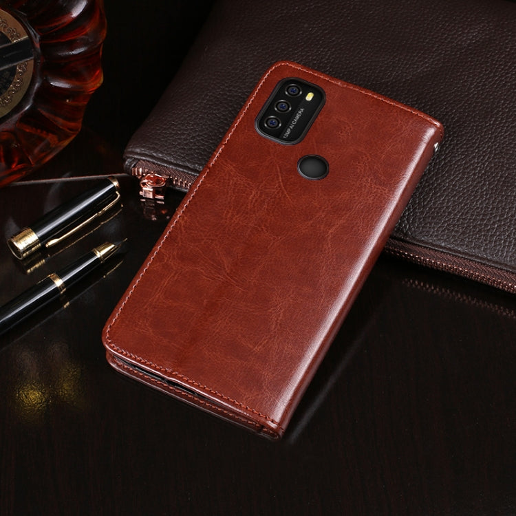 For Blackview A70 idewei Crazy Horse Texture Horizontal Flip Leather Case with Holder & Card Slots & Wallet(Rose Red) - More Brand by idewei | Online Shopping South Africa | PMC Jewellery | Buy Now Pay Later Mobicred