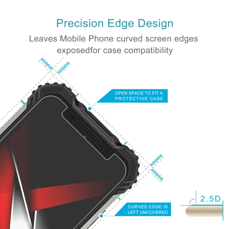 For Doogee S58 Pro 50 PCS 0.26mm 9H 2.5D Tempered Glass Film - Others by PMC Jewellery | Online Shopping South Africa | PMC Jewellery | Buy Now Pay Later Mobicred