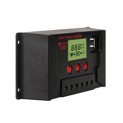 PWM Solar Controller 12V / 24V Lithium Battery Charging Photovoltaic Panel Charging Street Light Controller with Dual USB Output, Model:CPLS-10A - Others by PMC Jewellery | Online Shopping South Africa | PMC Jewellery | Buy Now Pay Later Mobicred