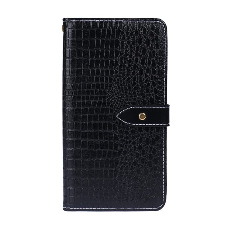 For Blackview A80S idewei Crocodile Texture Horizontal Flip Leather Case with Holder & Card Slots & Wallet(Black) - More Brand by idewei | Online Shopping South Africa | PMC TechLife | Buy Now Pay Later Mobicred