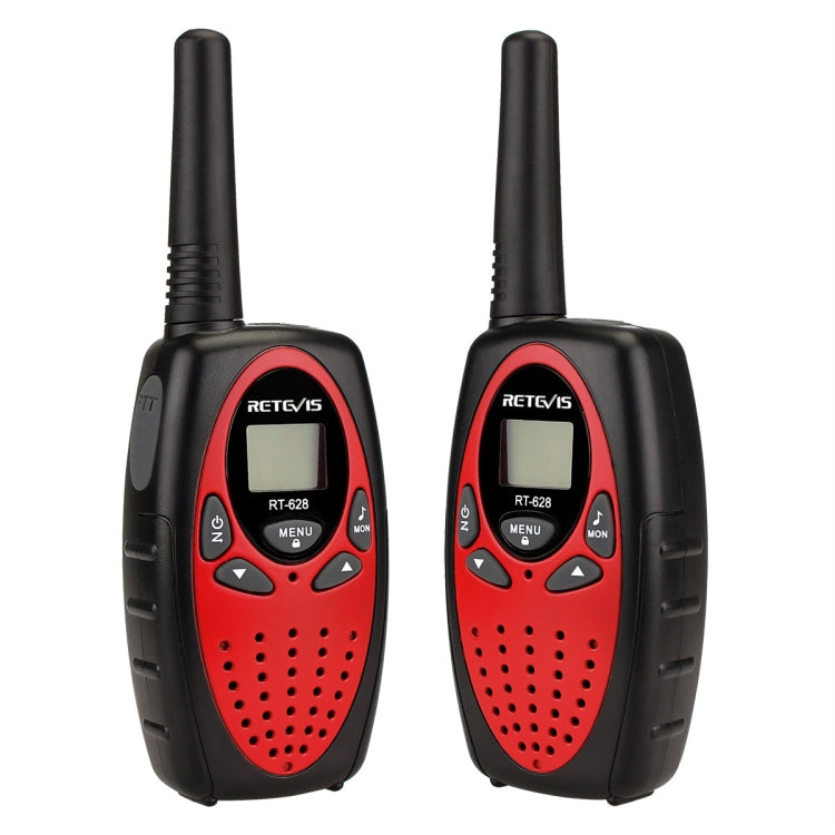 1 Pair RETEVIS RT628 0.5W US Frequency 462.550-467.7125MHz 22CHS Handheld Children Walkie Talkie(Red) - Children by RETEVIS | Online Shopping South Africa | PMC Jewellery | Buy Now Pay Later Mobicred