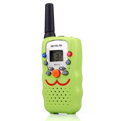 1 Pair RETEVIS RT32 0.5W US Frequency 462.550-467.7125MHz 22CH Handheld Children Walkie Talkie(Green) - Children by RETEVIS | Online Shopping South Africa | PMC Jewellery | Buy Now Pay Later Mobicred