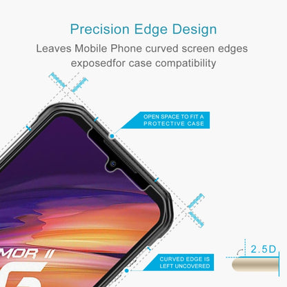 For Ulefone Armor 11 5G 50 PCS 0.26mm 9H 2.5D Tempered Glass Film - Others by PMC Jewellery | Online Shopping South Africa | PMC Jewellery | Buy Now Pay Later Mobicred