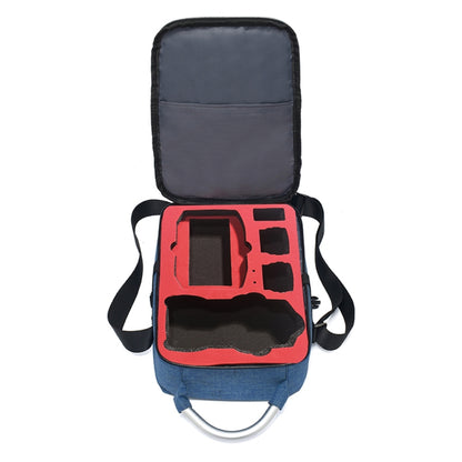 Shockproof Waterproof Single Shoulder Storage Travel Carrying Cover Case Box for DJI Air 2S(Blue+Red Liner) - Backpacks & Bags by PMC Jewellery | Online Shopping South Africa | PMC Jewellery | Buy Now Pay Later Mobicred