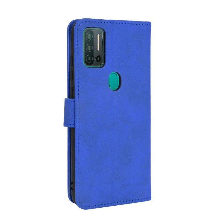 For Ulefone Note 11P Solid Color Skin Feel Magnetic Buckle Horizontal Flip Calf Texture PU Leather Case with Holder & Card Slots & Wallet(Blue) - Ulefone Cases by PMC Jewellery | Online Shopping South Africa | PMC Jewellery | Buy Now Pay Later Mobicred