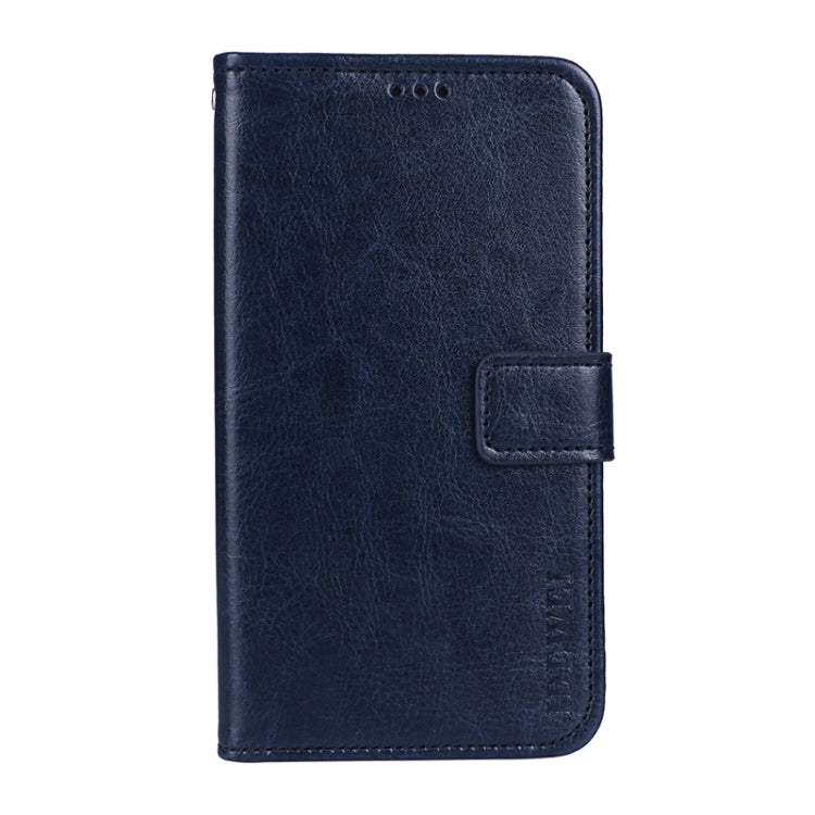 For Ulefone Armor 11 5G idewei Crazy Horse Texture Horizontal Flip Leather Case with Holder & Card Slots & Wallet(Blue) - More Brand by idewei | Online Shopping South Africa | PMC Jewellery | Buy Now Pay Later Mobicred