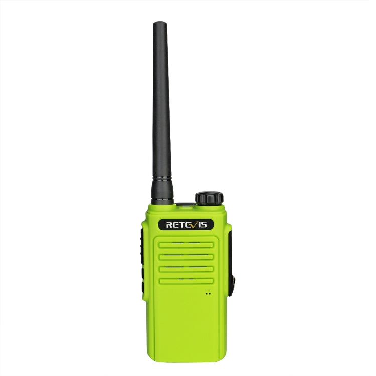 RETEVIS RT47 16CHS IP67 Waterproof FRS Two Way Radio Handheld Walkie Talkie, US Plug(Green) - Handheld Walkie Talkie by RETEVIS | Online Shopping South Africa | PMC Jewellery | Buy Now Pay Later Mobicred