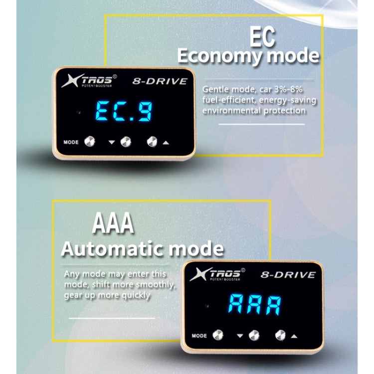 For Porsche 911 2011-2019 TROS 8-Drive Potent Booster Electronic Throttle Controller Speed Booster - Car Modification by TROS | Online Shopping South Africa | PMC Jewellery | Buy Now Pay Later Mobicred