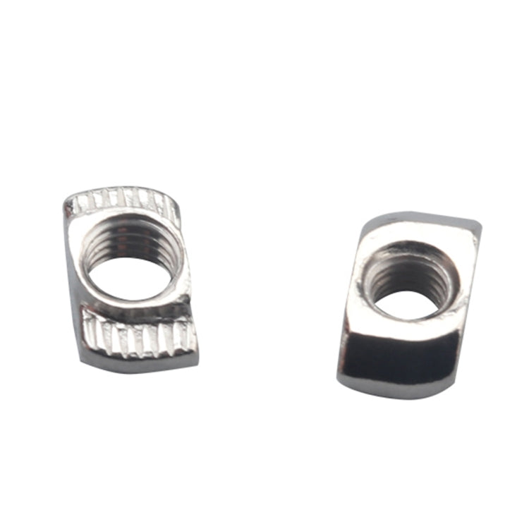 A5552 100 PCS European Standard T-shape Slide Nut with Wrench - Nuts & Bolts by PMC Jewellery | Online Shopping South Africa | PMC Jewellery | Buy Now Pay Later Mobicred