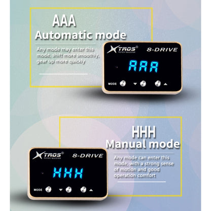 For Volkswagen Sharan 2000-2010 TROS 8-Drive Potent Booster Electronic Throttle Controller Speed Booster - Car Modification by TROS | Online Shopping South Africa | PMC Jewellery | Buy Now Pay Later Mobicred