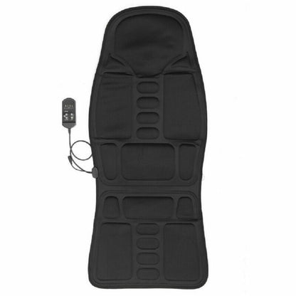 7 Massage Heads 8 Modes Car / Household Multifunctional Whole Body Cervical Massage Seat Cushion, Plug Type:AU Plug(Black) - Seat Accessories by PMC Jewellery | Online Shopping South Africa | PMC Jewellery | Buy Now Pay Later Mobicred