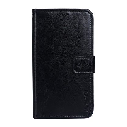 For Cubot C20 idewei Crazy Horse Texture Horizontal Flip Leather Case with Holder & Card Slots & Wallet(Black) - More Brand by idewei | Online Shopping South Africa | PMC Jewellery | Buy Now Pay Later Mobicred