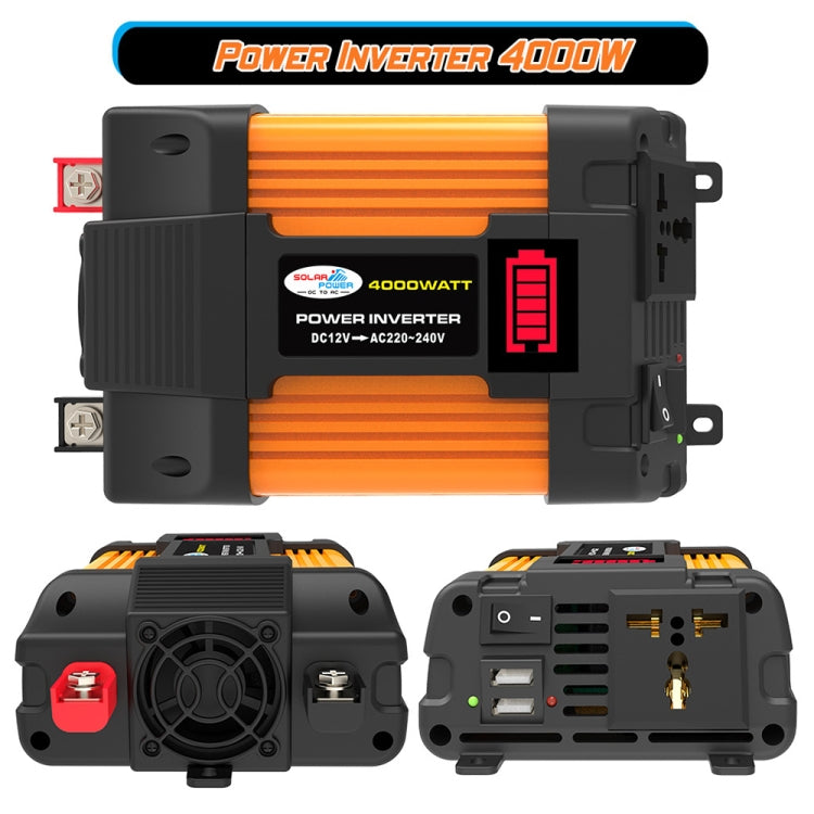 Little Wasp 12V to 220V 4000W Car Power Inverter with LED Display & Dual USB - Modified Square Wave by PMC TechLife | Online Shopping South Africa | PMC TechLife | Buy Now Pay Later Mobicred