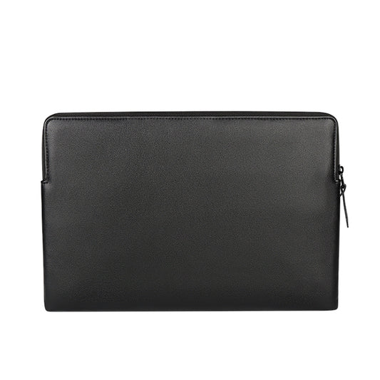 ND09 Laptop Thin and Light PU Liner Bag, Size:14.1-15.4 inch(Black) - 14.1 inch by PMC Jewellery | Online Shopping South Africa | PMC Jewellery | Buy Now Pay Later Mobicred