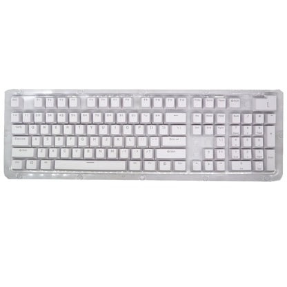 HXSJ P9 104 Keys PBT Color Mechanical Keyboard Keycaps(White) - Other by HXSJ | Online Shopping South Africa | PMC Jewellery | Buy Now Pay Later Mobicred