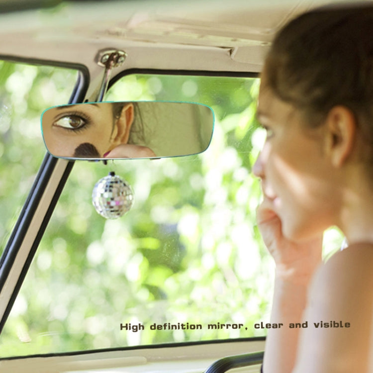3R-335 Planemirror 270mm Car Rearview Retrofit Frameless Clear Large Mirror(White) - Interior Mirrors by 3R | Online Shopping South Africa | PMC TechLife | Buy Now Pay Later Mobicred