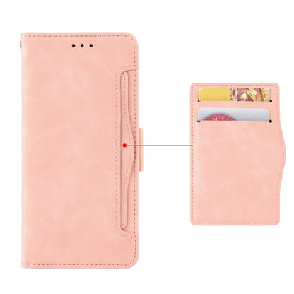 For Doogee X96 Pro Skin Feel Calf Pattern Horizontal Flip Leather Case with Holder & Card Slots & Photo Frame(Pink) - More Brand by PMC Jewellery | Online Shopping South Africa | PMC Jewellery | Buy Now Pay Later Mobicred