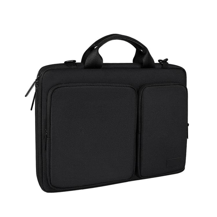 ST11 Polyester Thickened Laptop Bag with Detachable Shoulder Strap, Size:13.3 inch(Black) - 13.3 inch by PMC Jewellery | Online Shopping South Africa | PMC Jewellery | Buy Now Pay Later Mobicred