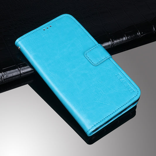 For Blackview A100 idewei Crazy Horse Texture Horizontal Flip Leather Case with Holder & Card Slots & Wallet(Sky Blue) - More Brand by idewei | Online Shopping South Africa | PMC Jewellery