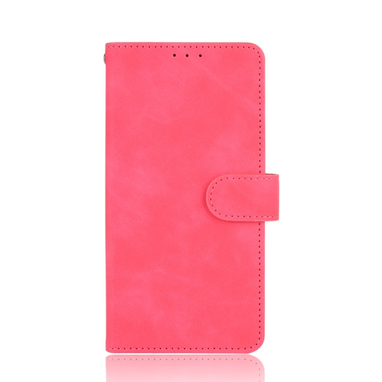 For Blackview A100 Solid Color Skin Feel Magnetic Buckle Horizontal Flip Calf Texture PU Leather Case with Holder & Card Slots & Wallet(Rose Red) - More Brand by PMC Jewellery | Online Shopping South Africa | PMC Jewellery | Buy Now Pay Later Mobicred