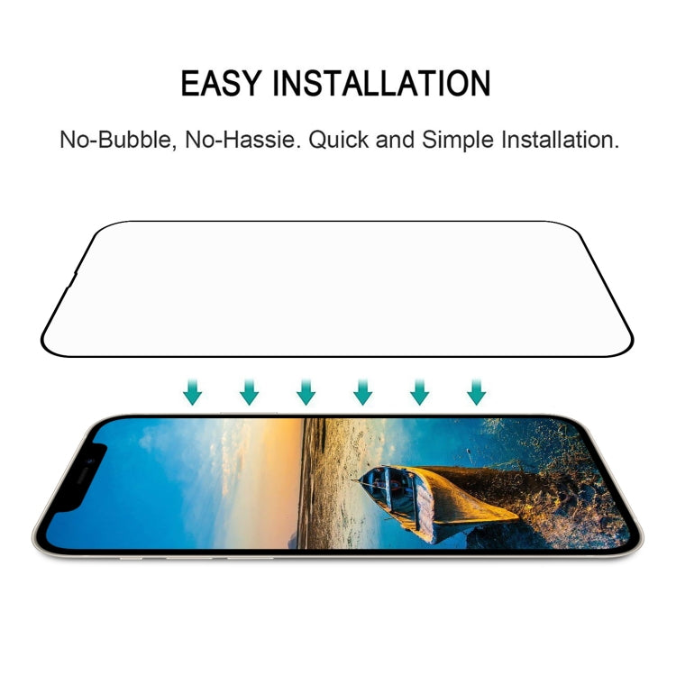 For iPhone 16e / 13 / 13 Pro Full Glue Full Screen Tempered Glass Film - iPhone 13 Tempered Glass by PMC TechLife | Online Shopping South Africa | PMC TechLife | Buy Now Pay Later Mobicred
