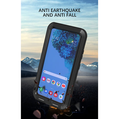 For Samsung Galaxy S21 Ultra 5G LOVE MEI Metal Shockproof Waterproof Dustproof Protective Case without Glass(Army Green) - Galaxy S21 Ultra 5G Cases by LOVE MEI | Online Shopping South Africa | PMC Jewellery