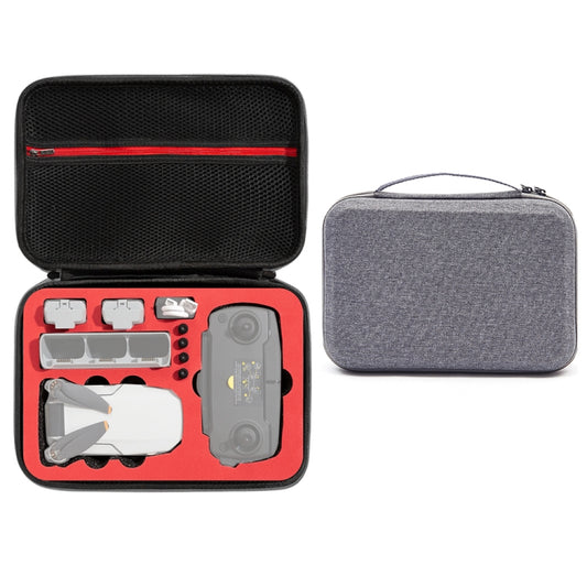 For DJI Mini SE Shockproof Carrying Hard Case Storage Bag, Size: 21.5 x 29.5 x 10cm(Grey + Red Liner) - Backpacks & Bags by PMC Jewellery | Online Shopping South Africa | PMC Jewellery | Buy Now Pay Later Mobicred