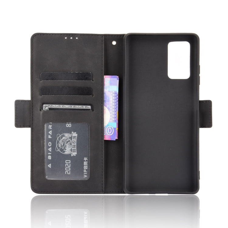 For Blackview A100 Skin Feel Calf Pattern Horizontal Flip Leather Case with Holder & Card Slots & Photo Frame(Black) - More Brand by PMC TechLife | Online Shopping South Africa | PMC TechLife | Buy Now Pay Later Mobicred