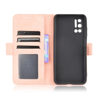For Doogee N40 Pro Skin Feel Calf Pattern Horizontal Flip Leather Case with Holder & Card Slots & Photo Frame(Pink) - More Brand by PMC Jewellery | Online Shopping South Africa | PMC Jewellery | Buy Now Pay Later Mobicred