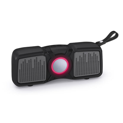 New Rixing NR-9011 Bluetooth 5.0 Portable Outdoor Wireless Bluetooth Speaker(Grey) - Desktop Speaker by NewRixing | Online Shopping South Africa | PMC Jewellery | Buy Now Pay Later Mobicred