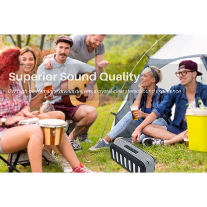 NewRixing NR-2013 TWS Car Exhaust Duct-shaped Bluetooth Speaker(Blue) - Desktop Speaker by NewRixing | Online Shopping South Africa | PMC Jewellery | Buy Now Pay Later Mobicred