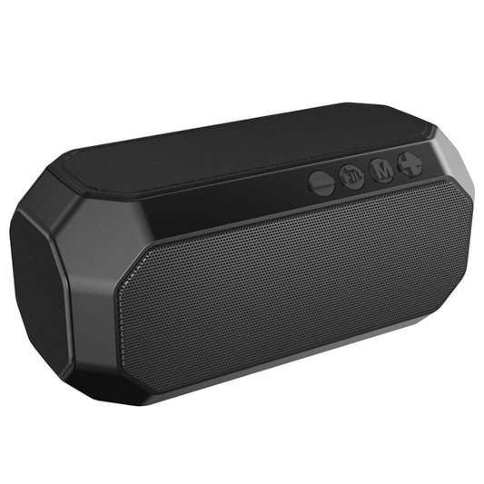 NewRixing NR-4000 TWS Mesh Polygon Music Box Concept Bluetooth Speaker(Black) - Desktop Speaker by NewRixing | Online Shopping South Africa | PMC Jewellery | Buy Now Pay Later Mobicred